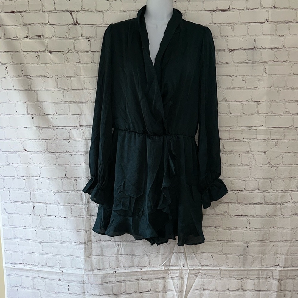 Lelis Dark Green Romper